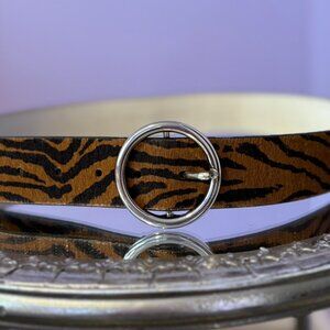 White House Black Market Haircalf Belt